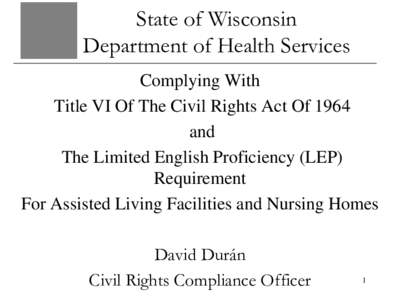 Department of Health and Family Services and Department of Workforce Development
