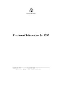 Microsoft Word - FreedomOfInformationAct1992_05-h0-00 _2_.doc