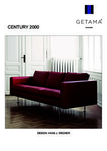 CENTURYDESIGN: HANS J. WEGNER CENTURY 2000 Polstring/upholstery: