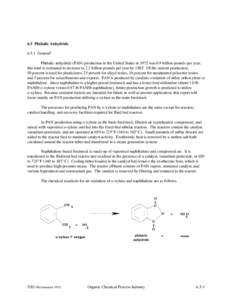 AP-42, CH 6.5: Phthalic Anhydride