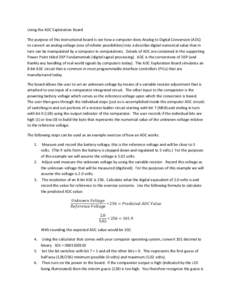 Microsoft Word - Using the ADC Exploration Board