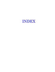 INDEX  Index GLOSSARY Appropriation: is an authorisation by Parliament to spend moneys from the