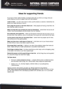 Microsoft Word - Ideas for supporting friends.doc