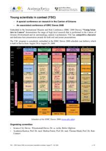 Microsoft Word - YSC_IDRC_Davos_2008_detailed_program_revision_28[removed]doc