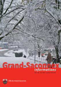 Grand-Saconnex informations GSI n o 40 - marsparution mensuelle adresses u les sommaire