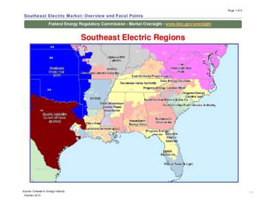 Federal Energy Regulatory Commission / Energy / Southwest Power Pool / Electric power / Electric power distribution / Electricity market