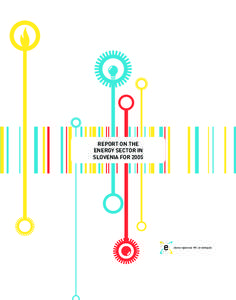 REPORT ON THE ENERGY SECTOR IN SLOVENIA FOR 2005 REPORT ON THE ENERGY SECTOR IN