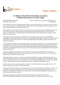 [removed]TBP scholar press release national FINAL