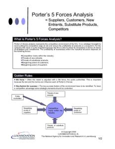 Bargaining power / Bargaining theory / Commerce / Porter five forces analysis / Strategic information system / Business / Strategic management / Management