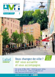 Bourgoin-Jallieu  Vous changez de ville ? AVF vous accueille et vous accompagne. 10, rue du 19 MarsBourgoin-Jallieu