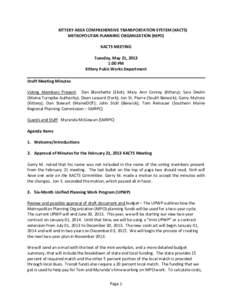 Urban studies and planning / Maine Department of Transportation / Transportation in the United States / Transport / Memorial Bridge / Kittery /  Maine / Maine / Transportation planning / Metropolitan planning organization