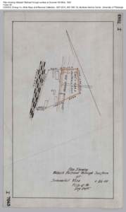 Plan showing Wabash Railroad through surface at Summer Hill Mine, 1905 Folder 28 CONSOL Energy Inc. Mine Maps and Records Collection, [removed], AIS[removed], Archives Service Center, University of Pittsburgh 