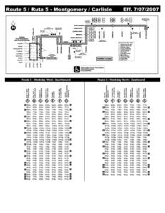Route 5 / Ruta 5 - Montgomery / Carlisle  Eff[removed]N