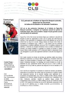 Communiqué de presse CLS, partenaire de la Solitaire du Figaro-Eric Bompard cachemire, équipe tous les concurrents de balises de localisation et de demande d’assistance.