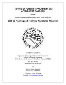 Federal assistance in the United States / Poverty / Community Development Block Grant / Grants / HOME Investment Partnerships Program / National Outstanding Farmer Association / Federal grants in the United States / Development of non-profit housing in the United States / Affordable housing / United States Department of Housing and Urban Development / Housing