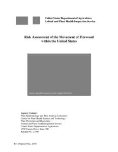 Pathway analysis for risks associated with the movement of wood packing material (WPM) from Canada