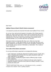 Ofsted / Education in the United Kingdom / United Kingdom / England / Sheldon School / Department for Education / Education in England / Government of England