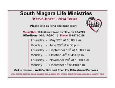 South Niagara Life Ministries 