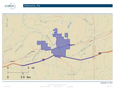 Pelahatchie, MS  September 10, 2012 ©2012 Esri  Made with Esri Business Analyst