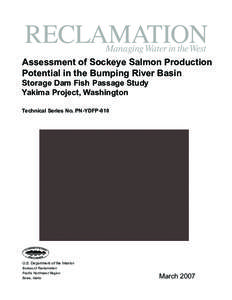 Assessment of Stockeye Salmon Production Potential in the Bumping River Basin