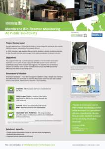 Hong Kong  Membrane Bio-Reactor Monitoring At Public Bio-Toilets  PROVIDED BY: