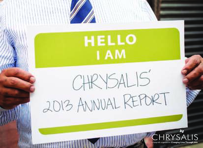 Chrysalis / Social enterprise