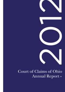 Court of Claims of Ohio Annual Report  Lake  Lucas