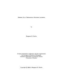 Statistical classification / Linear classifier / Expectation–maximization algorithm / Generative model / Bayesian inference / Regression analysis / Mixture model / Unsupervised learning / Gibbs sampling / Statistics / Machine learning / Supervised learning