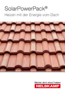 SolarPowerPack  ® Heizen mit der Energie vom Dach