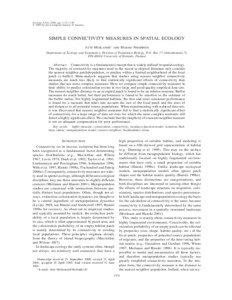 Ecology, 83(4), 2002, pp. 1131–1145 ᭧ 2002 by the Ecological Society of America