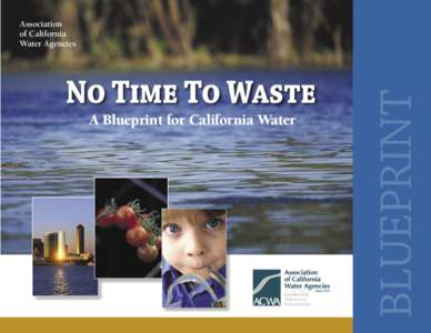 NO TIME TO WASTE A Blueprint for California Water BLUEPRINT  Association