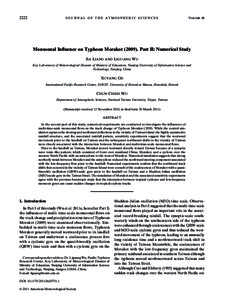 2222  JOURNAL OF THE ATMOSPHERIC SCIENCES VOLUME 68