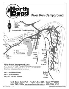 North Bend State Park, River Run Campground Model (1)