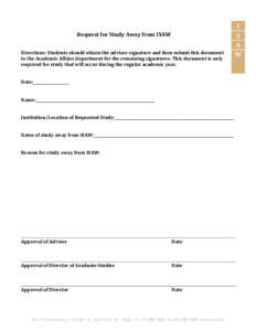 Microsoft Word - Study Away Request Form.docx