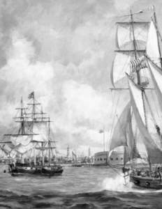 Military history of the United States / Cutter / Military organization / USRC Active / United States Coast Guard / United States Revenue Cutter Service / Watercraft