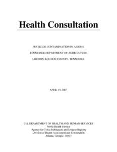 Pesticides / Antiparasitic agents / Soil contamination / Environmental effects of pesticides / Environmental health / Agency for Toxic Substances and Disease Registry / Diazinon / Pesticide toxicity to bees / Chlorpyrifos / Environment / Health / Chemistry