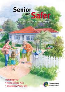 Senior and Safer  Practical tips for a safer home