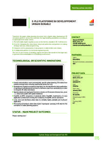 [removed]Systems design 2012_Mise en page[removed]:48 Page195  Modelling systems simulation E-PLU PLATEFORME DU DEVELOPPEMENT URBAIN DURABLE