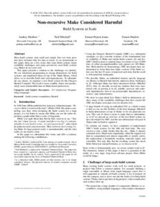 Build automation / Compiling tools / Glasgow Haskell Compiler / Make / Haskell / Automake / Cabal / Apache Ant / Include directive / Monad / Yi