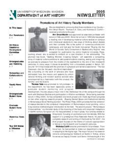 Association of Public and Land-Grant Universities / Committee on Institutional Cooperation / North Central Association of Colleges and Schools / University of Wisconsin–Madison / Curator / Drew University / Academia / Lowery Stokes Sims / Rhea Anastas / Education / Year of birth missing / Association of American Universities