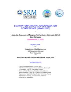 Environment / Earth / Aquifers / Hydrogeology / SRM University / Groundwater / Anna University / Vadapalani / SRM Nightingale School / Water / Hydrology / Hydraulic engineering