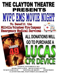 MVFC EMS Movie Night Poster