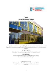 Microsoft Word - Casus Niels Stensen College.doc