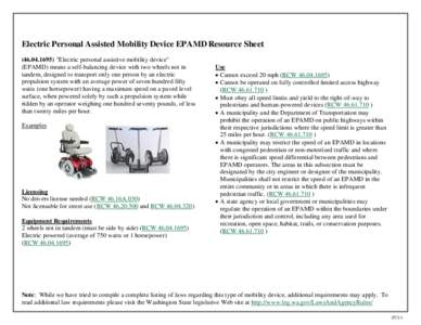 Microsoft Word - Electric Personal Assisted Mobility Device EPAMD.doc