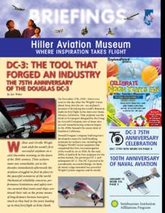 December[removed]Hiller Aviation Museum Where Inspiration Takes Flight  DC-3: The Tool That