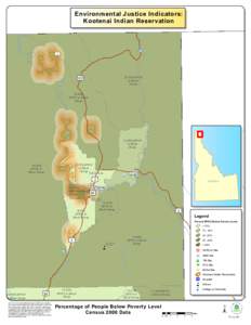 Environmental Justice Indicators: British Columbia Kootenai Indian Reservation  1