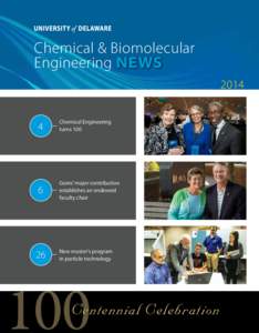 Chemical & Biochemical Engineering 100th Reunion Reception