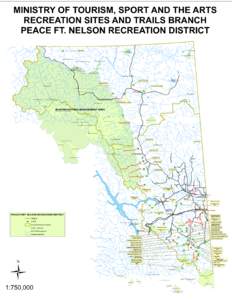 MINISTRY OF TOURISM, SPORT AND THE ARTS RECREATION SITES AND TRAILS BRANCH PEACE FT. NELSON RECREATION DISTRICT WEST LAKE  9