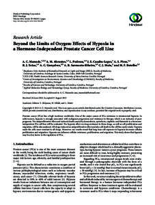 Hindawi Publishing Corporation ISRN Oncology Volume 2013, Article ID[removed], 8 pages http://dx.doi.org[removed][removed]Research Article