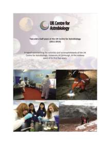 NASA Astrobiology Institute / ExoMars / Extraterrestrial life / Christopher McKay / Mars Science Laboratory / Charles S. Cockell / Spaceflight / Astrobiology / Space